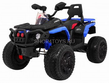 Детский квадроцикл Maverick ATV 12V 4WD - BBH-3588-4-BLUE Детский квадроцикл Maverick ATV 12V 4WD - BBH-3588-4-BLUE с полным приводом и ручкой газа!