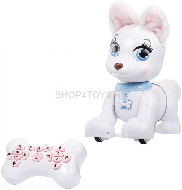Радиоуправляемая собака-робот Корги (веселые мелодии, сказки) - ZYA-A2876 Радиоуправляемая собака-робот Корги (веселые мелодии, сказки) - ZYA-A2876
