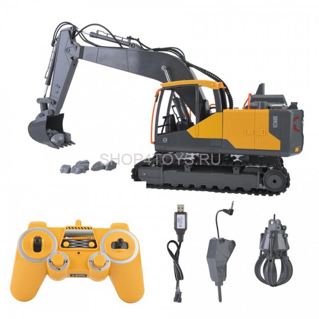 Радиоуправляемый экскаватор Double Eagle Volvo EC160E 1:16 2.4G - E568-003 Радиоуправляемый экскаватор Double Eagle Volvo EC160E 1:16 2.4G - E568-003