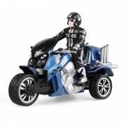 Радиоуправляемый синий мотоцикл Yuan Di Трицикл 1:10 - YD898-T57 Радиоуправляемый синий мотоцикл Yuan Di Трицикл 1:10 - YD898-T57