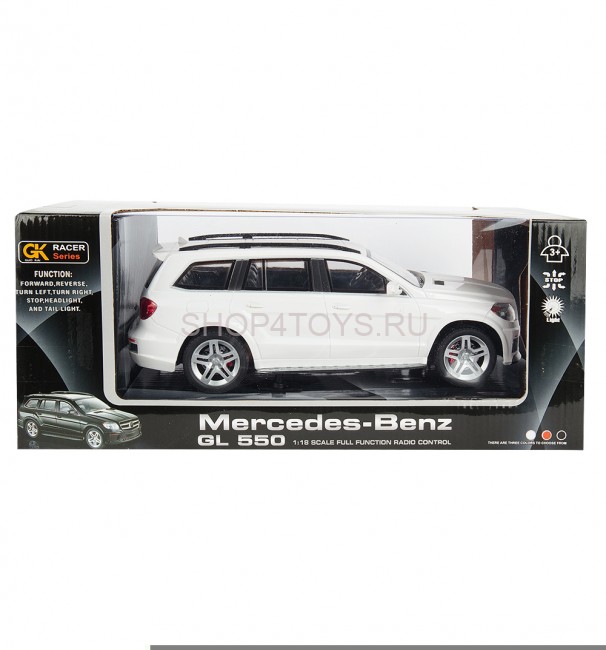 Радиоуправляемая машина Mercedes GL550 1:18 - 866-1820S-WHITE Радиоуправляемая машина Mercedes GL550 1:18 - 866-1820S-WHITE