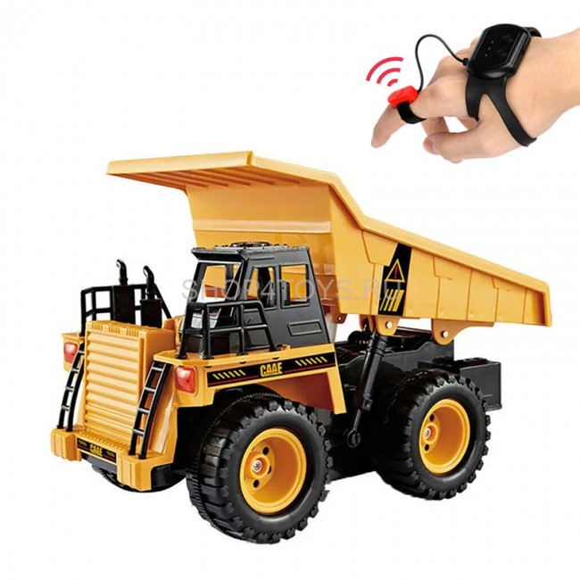 Радиоуправляемый самосвал RuiCheng CAAE масштаб 1:22  (пульт часы 2.4G) - RUI-9307A