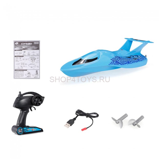 Радиоуправляемый катер Create Toys Blue ARROW - CT-3322-BLUE Радиоуправляемый катер Create Toys Blue ARROW - CT-3322-BLUE