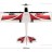 Радиоуправляемый самолет Top RC Riot Pro 1400мм 2.4G RTF - TOP049E