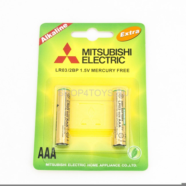 Батарейка MITSUBISHI AAA LR03G Alkaline (4 шт) - LR-03-M Батарейка MITSUBISHI AAA LR03G Alkaline (4 шт) - LR-03-M