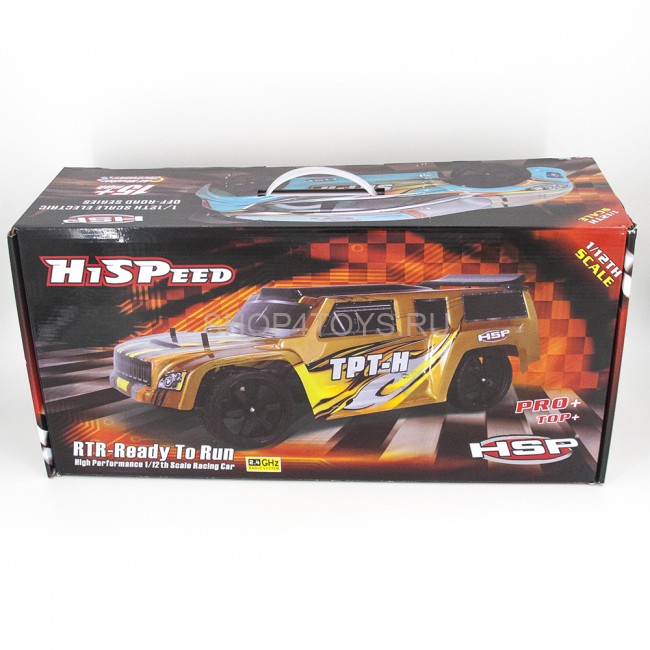 Радиоуправляемый внедорожник HSP Dominator MT-H Red 2WD 1:12 2.4G - 94401-40192