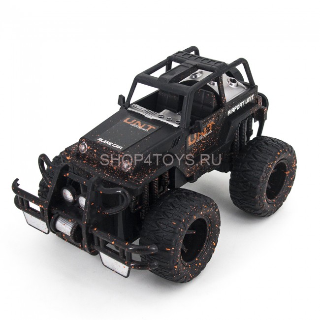Радиоуправляемый черный внедорожник YED MUD SUV 1:16 - YE81408