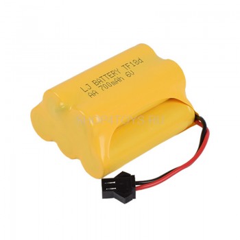 Аккумулятор Ni-Cd 6V 700 mAh AA - NICD-6O-700-YP Аккумулятор Ni-Cd 6V 700 mAh AA - 17SL01B-05