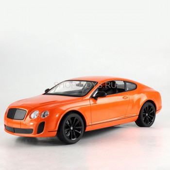 Радиоуправляемая машина Bentley GT Supersport Black 1:14 - MZ-2048 Радиоуправляемая машина Bentley GT Supersport масштаба 1:14 MZ-2048 — это радиоуправляемая модель, которая полностью повторяет форму и детали настоящего автомобиля. Официально лицензированный кузов.