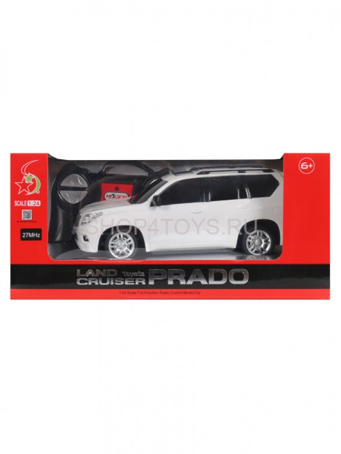 Радиоуправляемая машина Toyota Land Cruiser Prado Black 1:24 - 1055 Радиоуправляемая машина Toyota Land Cruiser Prado Black 1:24 - 1055
