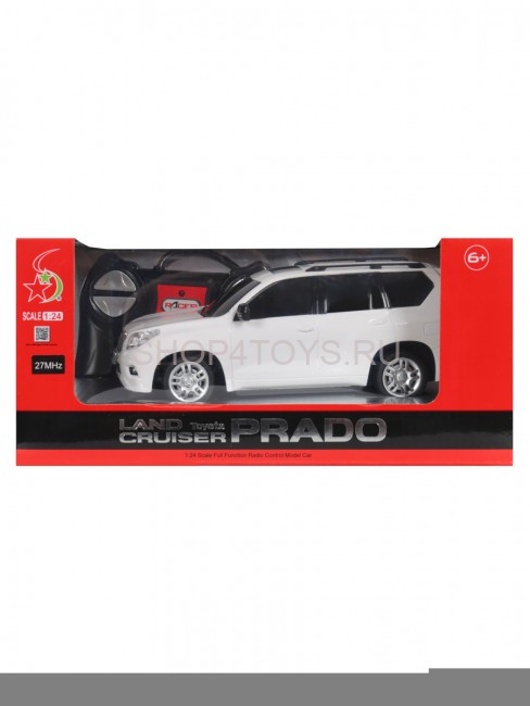 Радиоуправляемая машина Toyota Land Cruiser Prado Black 1:24 - 1055 Радиоуправляемая машина Toyota Land Cruiser Prado Black 1:24 - 1055