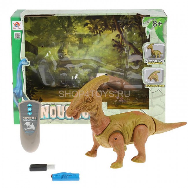 Радиоуправляемый динозавр Feilun Паразауролоф (33 см, свет, звук, акб) - FK006B