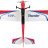 Радиоуправляемый самолет Top RC THUNDER PRO красный 1380 мм 2.4G RTF - TOP087C