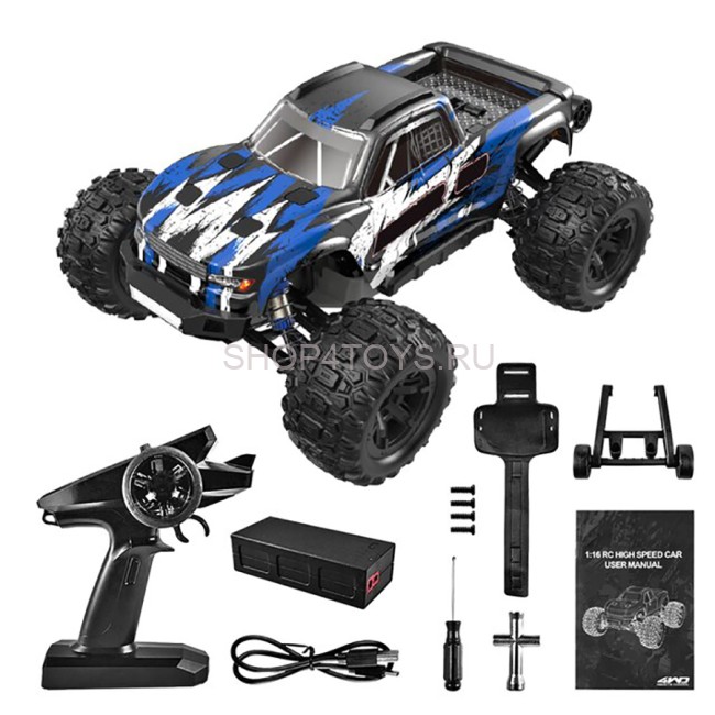 Радиоуправляемый джип MJX Hyper Go 4WD LED GPS 1:16 2.4G - MJX-H16H-1 Радиоуправляемый джип MJX Hyper Go 4WD LED GPS 1:16 2.4G - MJX-H16H-1