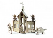 Конструктор 3D деревянный подвижный Lemmo Сказочный замок - СК-2 Конструктор 3D деревянный подвижный Lemmo Сказочный замок - СК-2