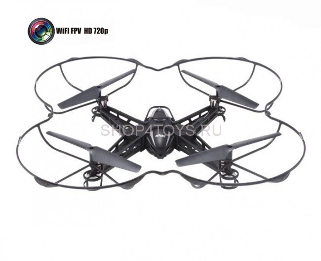 Радиоуправляемый квадрокоптер с барометром HD камера MJX X301H FPV 2.4G - X301H