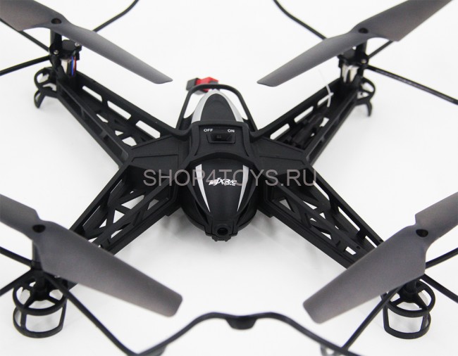 Радиоуправляемый квадрокоптер с барометром HD камера MJX X301H FPV 2.4G - X301H
