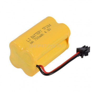 Аккумулятор Ni-Cd 4.8V 700 mAh AA - NICD-48R-700-YP Аккумулятор Ni-Cd 4.8V 700 mAh AA - YE81409-B-700
