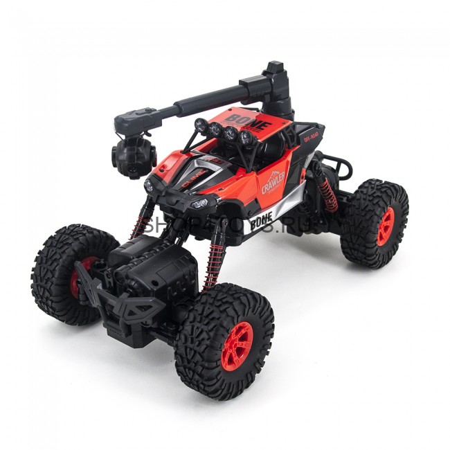 Радиоуправляемый краулер-амфибия Crazon Red Crawler 4WD c WiFi FPV камерой - 171603B Радиоуправляемый краулер-амфибия Crazon Red Crawler 4WD c WiFi FPV камерой - 171603B