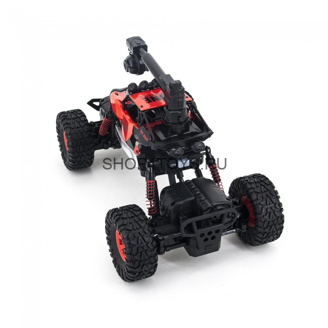 Радиоуправляемый краулер-амфибия Crazon Red Crawler 4WD c WiFi FPV камерой - 171603B Радиоуправляемый краулер-амфибия Crazon Red Crawler 4WD c WiFi FPV камерой - 171603B