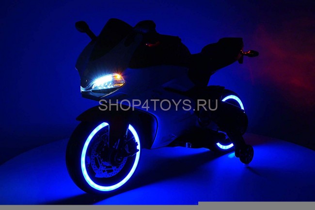 Детский электромотоцикл Ducati 12V - FT-1628-RED-WHITE