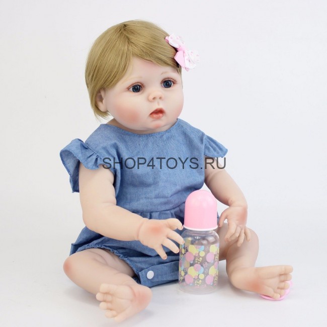 Реборн кукла, реалистичная реборн, реборн блондинка с голубыми глазами, реборн купить недорого Реборн кукла, реалистичная реборн, реборн блондинка с голубыми глазами, реборн купить недорого