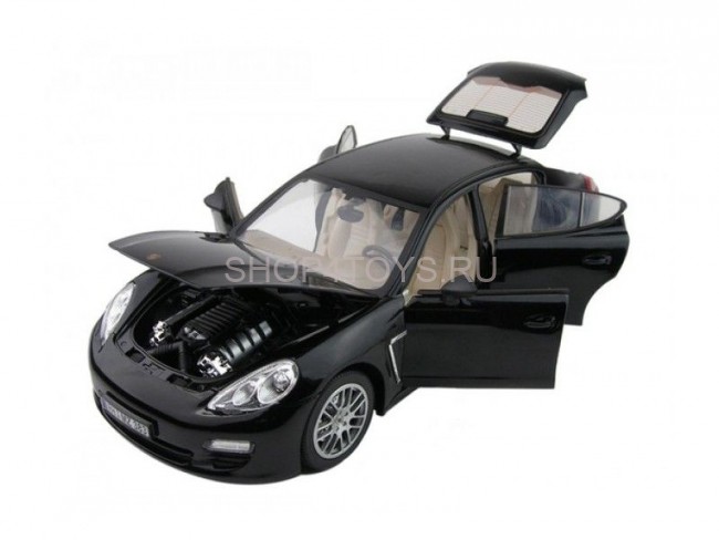 Металлическая модель машины Porsche Panamera Black 1:18 - MZ-2017A Металлическая модель машины Porsche Panamera Black 1:18 - MZ-2017A