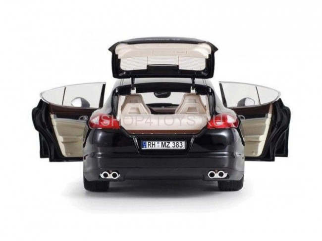 Металлическая модель машины Porsche Panamera Black 1:18 - MZ-2017A Металлическая модель машины Porsche Panamera Black 1:18 - MZ-2017A