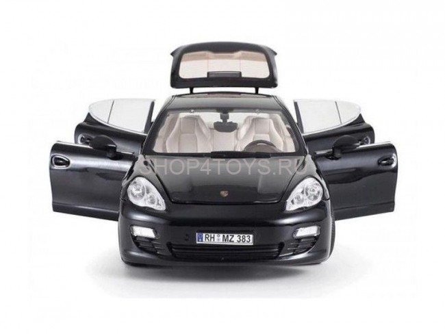 Металлическая модель машины Porsche Panamera Black 1:18 - MZ-2017A Металлическая модель машины Porsche Panamera Black 1:18 - MZ-2017A