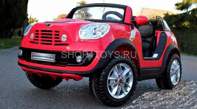 Радиоуправляемый детский электромобиль JJ298 Mini Cooper 12V - JJ298 Радиоуправляемый детский электромобиль JJ298 Mini Cooper 12V - JJ298