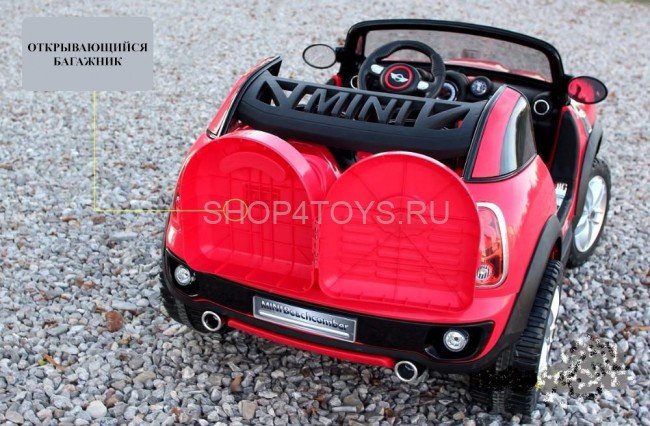 Радиоуправляемый детский электромобиль JJ298 Mini Cooper 12V - JJ298 Радиоуправляемый детский электромобиль JJ298 Mini Cooper 12V - JJ298