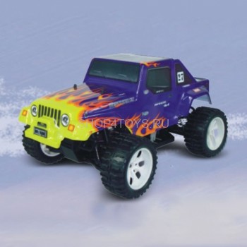 Радиоуправляемый внедорожник HSP Electric Off-Road Jeep 4WD 1:10 - 94121 - 2.4G Радиоуправляемая полноприводная модель внедорожника с электродвигателем.
