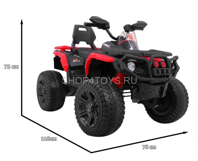 Детский квадроцикл Maverick ATV 12V 4WD - BBH-3588-4-RED Детский квадроцикл Maverick ATV 12V 4WD - BBH-3588-4-RED