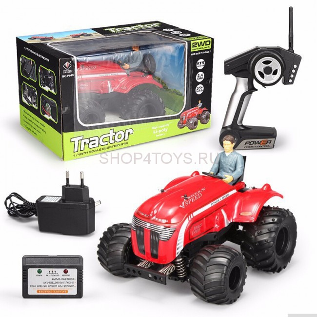 Радиоуправляемый трактор WLtoys P949 Tractor 2WD 1:10 2.4GHz - P949 Радиоуправляемый трактор WLtoys P949 Tractor 2WD 1:10 2.4GHz - P949