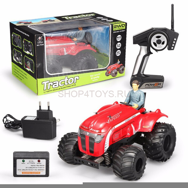 Радиоуправляемый трактор WLtoys P949 Tractor 2WD 1:10 2.4GHz - P949 Радиоуправляемый трактор WLtoys P949 Tractor 2WD 1:10 2.4GHz - P949
