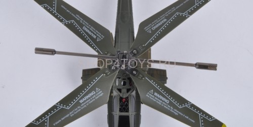 Радиоуправляемый вертолет Apache AH-64 - S109G с гироскопом