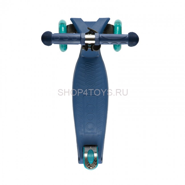 Самокат Трехколесный, со Светящимися Колесами, Синий - MSC-J082003 Самокат Трехколесный, со Светящимися Колесами, Синий - MSC-J082003