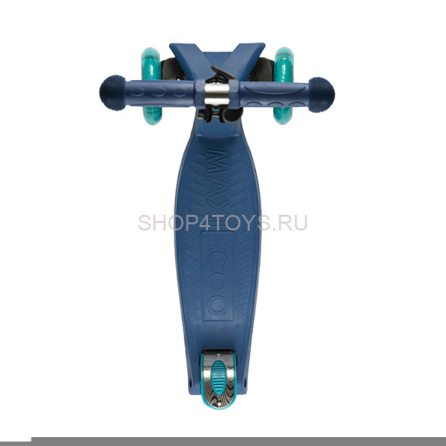 Самокат Трехколесный, со Светящимися Колесами, Синий - MSC-J082003 Самокат Трехколесный, со Светящимися Колесами, Синий - MSC-J082003