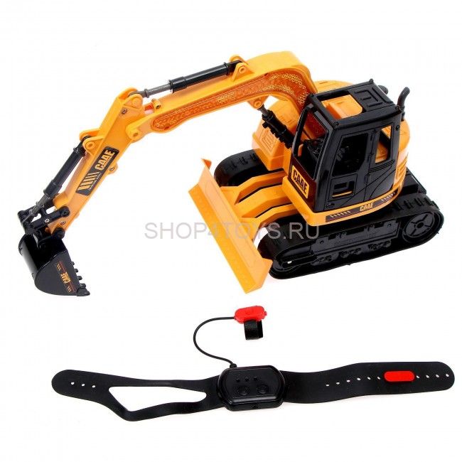Радиоуправляемый экскаватор RuiCheng CAAE масштаб 1:20 (пульт часы 2.4G) - RUI-9303A Радиоуправляемый экскаватор RuiCheng CAAE масштаб 1:20 (пульт часы 2.4G) - RUI-9303A
