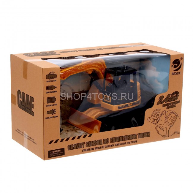 Радиоуправляемый экскаватор RuiCheng CAAE масштаб 1:20 (пульт часы 2.4G) - RUI-9303A Радиоуправляемый экскаватор RuiCheng CAAE масштаб 1:20 (пульт часы 2.4G) - RUI-9303A