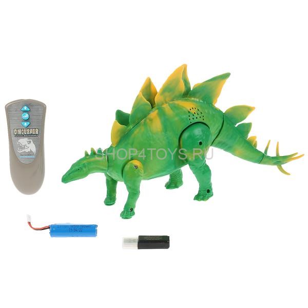 Радиоуправляемый динозавр Feilun Стегозавр (35 см, свет, звук, акб) - FK007B Радиоуправляемый динозавр Feilun Стегозавр (35 см, свет, звук, акб) - FK007B