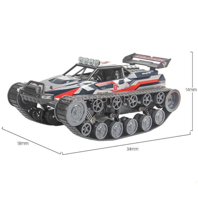 Радиоуправляемый гусеничный вездеход 1:12 2.4G (металл корпус, парогенератор) - G2063 Радиоуправляемый гусеничный вездеход 1:12 2.4G (металл корпус, парогенератор) - G2063