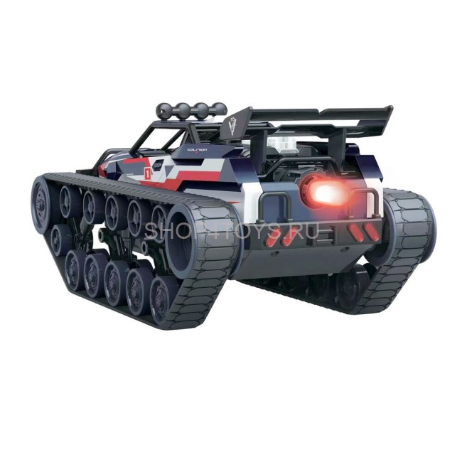 Радиоуправляемый гусеничный вездеход 1:12 2.4G (металл корпус, парогенератор) - G2063 Радиоуправляемый гусеничный вездеход 1:12 2.4G (металл корпус, парогенератор) - G2063