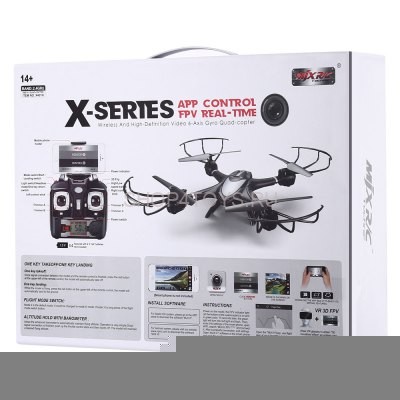 Радиоуправляемый квадрокоптер с барометром MJX X401H-B (черный) FPV 2.4G - X401H-B