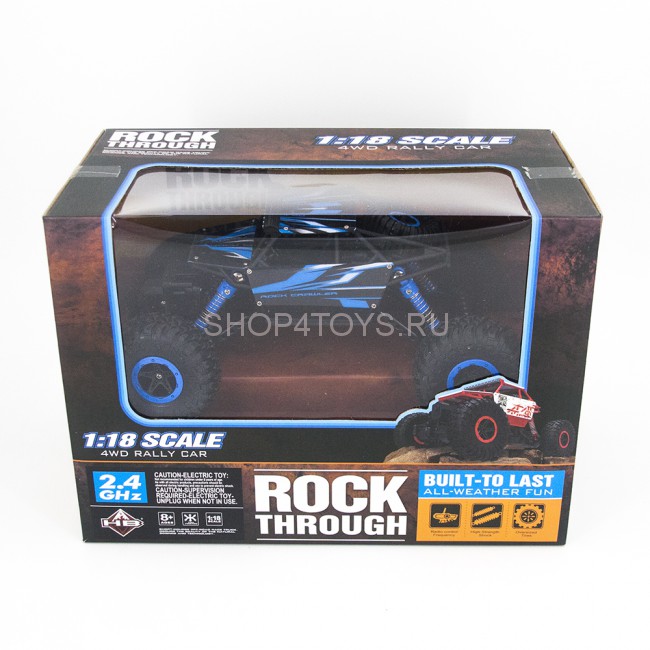 Радиоуправляемый краулер Rock Through 4WD 1:18 2.4G - HB-P1802 Радиоуправляемый краулер Rock Through 4WD 1:18 2.4G - HB-P1802