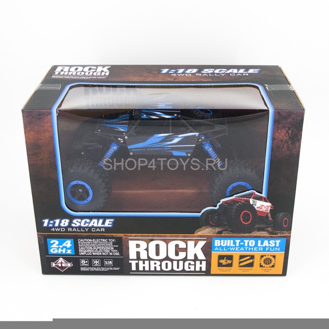 Радиоуправляемый краулер Rock Through 4WD 1:18 2.4G - HB-P1802 Радиоуправляемый краулер Rock Through 4WD 1:18 2.4G - HB-P1802