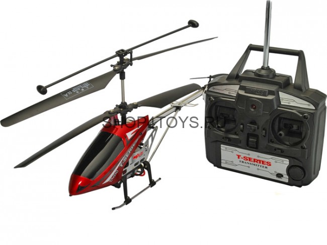 Радиоуправляемый вертолет MJX R/C i-Heli Shuttle Red T04/T604 - T04