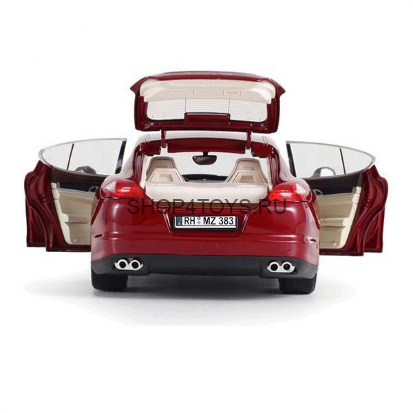 Металлическая модель машины Porsche Panamera Red 1:18 - MZ-2017A Металлическая модель машины Porsche Panamera Red 1:18 - MZ-2017A