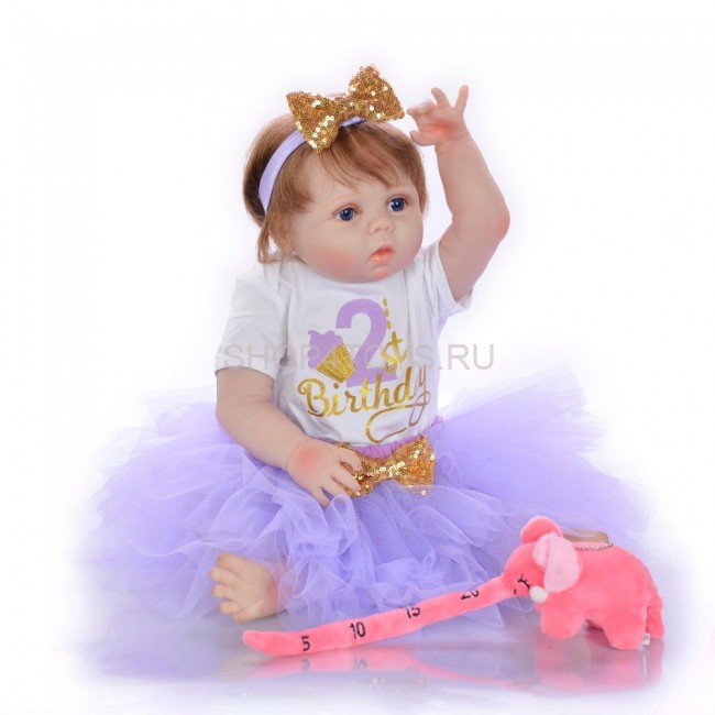 Реборн девочка силиконовая Фиона