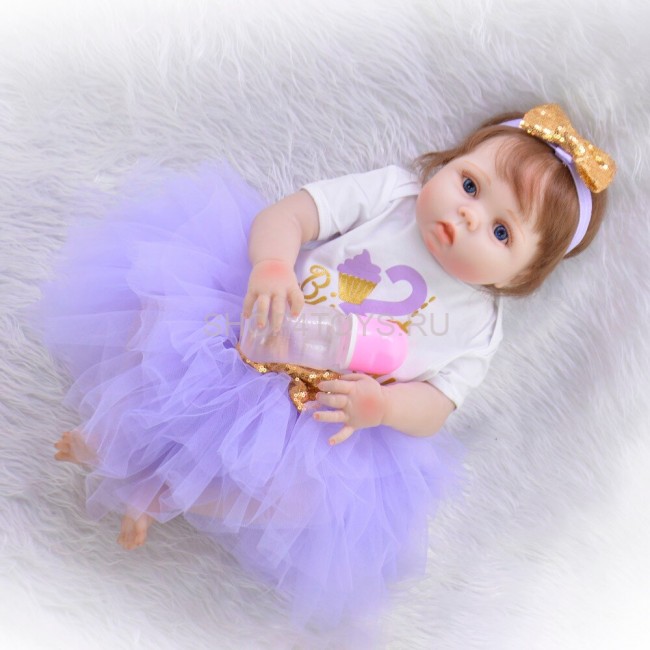 Реборн девочка силиконовая Фиона